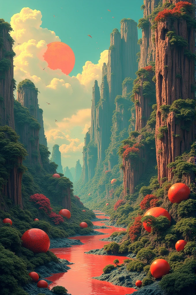 I want you to create an image that fits the phrase but you are not smart "even if it's a landscape or something