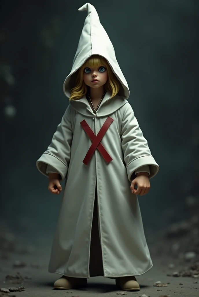 Applejack human as Kuk klux klan  female