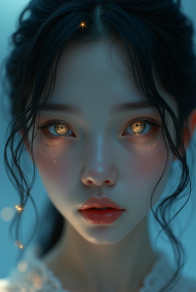  her eyes like stars