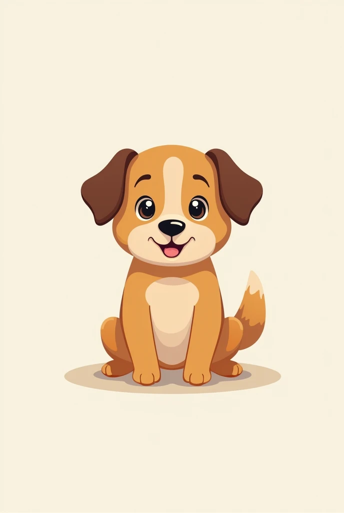 Logo with a dog for an app