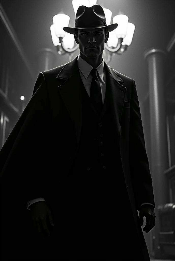 Million Dollar black and white dark