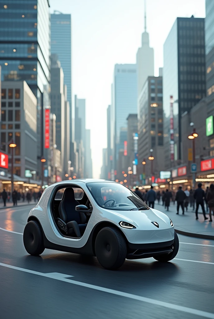 Smart car with pedal drive