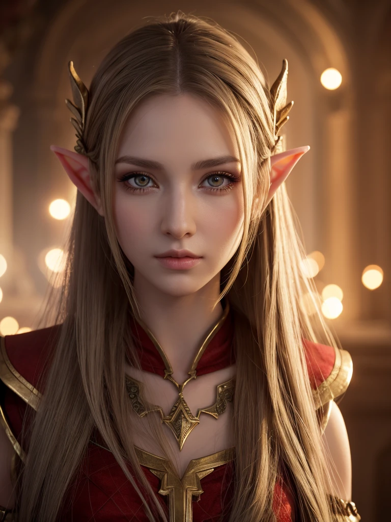 Super detailed beautiful elf girl 30 years old. Ultra-high resolution, 4K, 8k, Cinematic