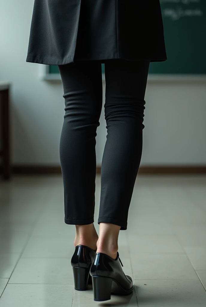 Legs of a teacher
