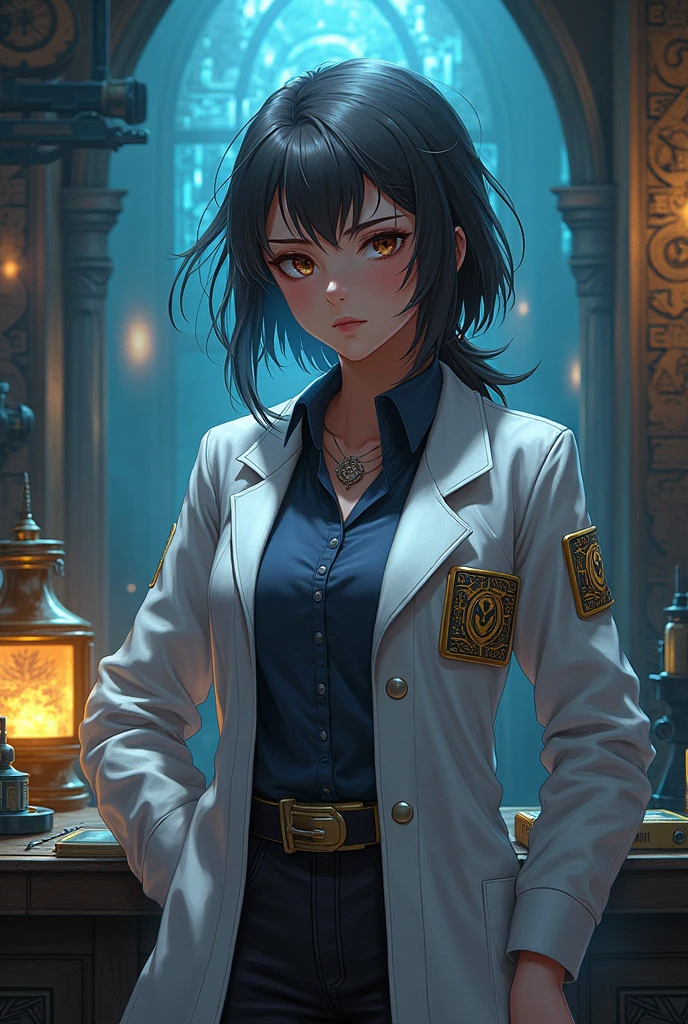 Adamancipator researcher , Yu-Gi-Oh ,woman
