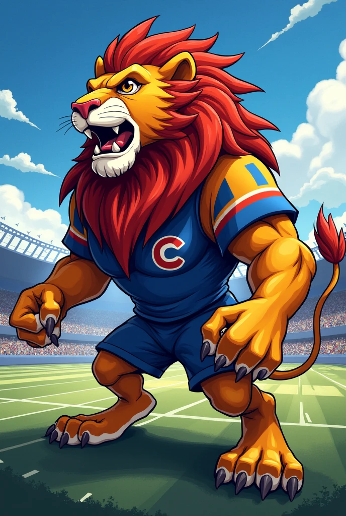 Mascot of the sport cartagines club