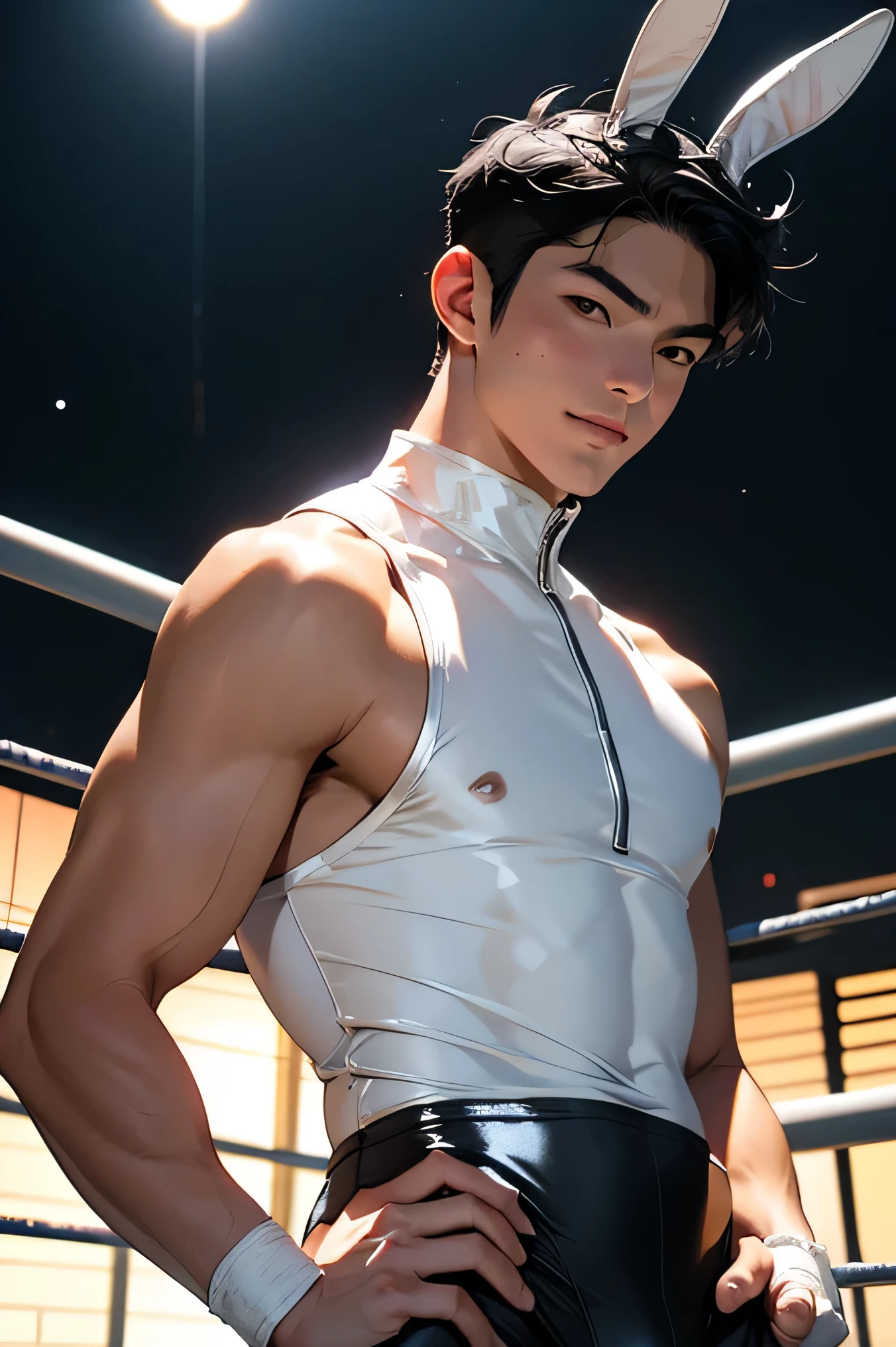 (masutepiece,High resolution,ultra - detailed:1.0),1(Boy ,robot boy ),Perfect male body,Look at the camera,Delicate eyes and delicate face,extremely details CG,Unity 8k壁纸,intricate-detail,solo person,Detailed face, ( extreme tight high waisted white bodysuit), (extremely small size bodysuit squeeze out the side belly),Best Quality, hands visible, Beautiful and delicate blue short hair:1.5 , full length shot(fls) , big thighs , big fat hips , insane details, hyper details , photorealistic , only male , handsome boy , fat buttock , puffy nipples , 16k resolution , ultra-high clarity , hyperrealism, uhd,. K-pop idol , whore , slutty whore , swollen nipples , defeat , grins ,thick thighs, thick fat booty. Fat buttocks , male , gluteal fold , buttocks lift , (bare thighs ) , (bare chest ) , ( thick bottom ) , realism , hyper realistic , ( thick hips ). , standing ,( put your hands behind your head) , super tight , super handsome boy , male , gynecomastia , fatty hips , fatty buttocks, sexy , eroticism , nsfw , side belly fat , sexy slutty whore , nasty bitch , (photorealistic) , ( epic realism , epic photorealistic ) , grins , smirk , smile , shy , blushing , foot, wearing high heels