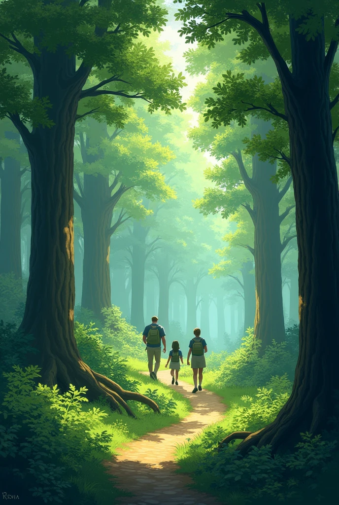 🚶🚶🚶🌳