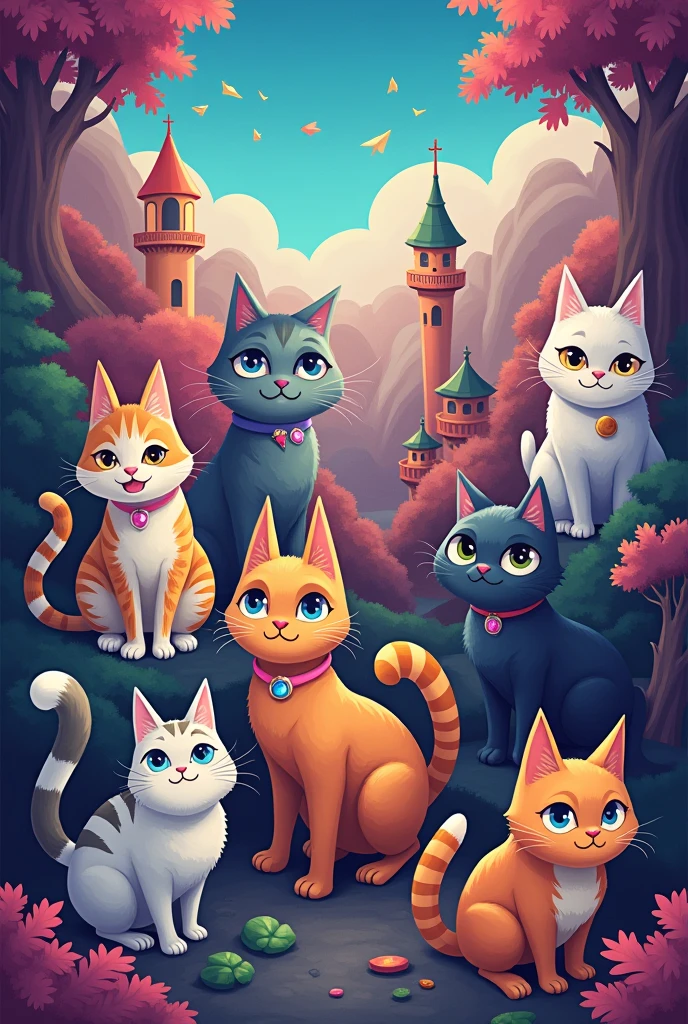 Genere une collection de nft unique avec des chat 