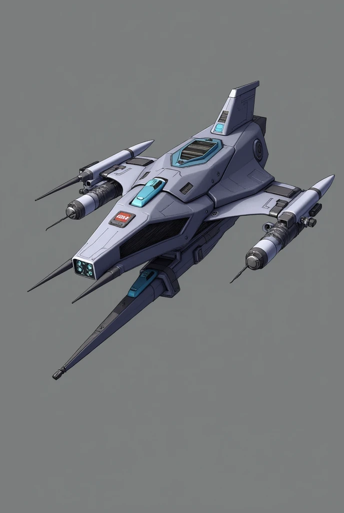 Small machine/Aerial/four mini rocket boosters/ some spikes around its structure/ 3d game