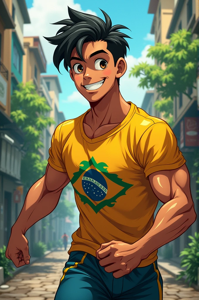 Brazilian anime male character