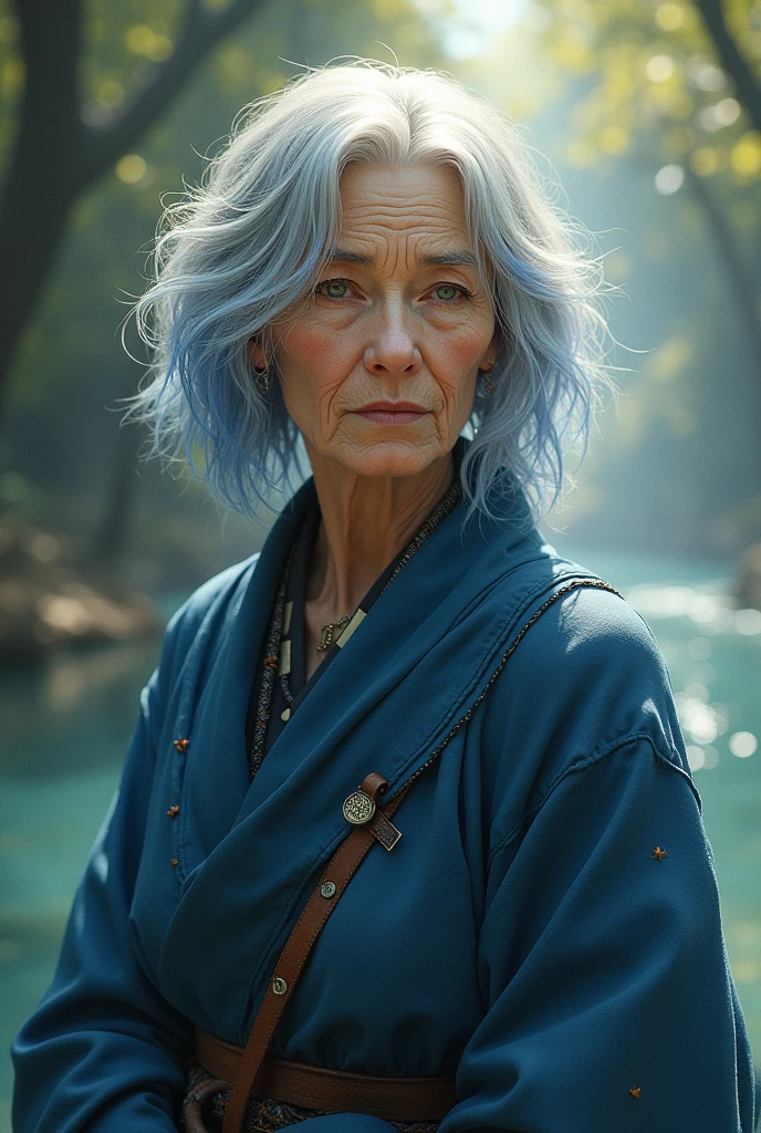 mona genshin impact in elderly person