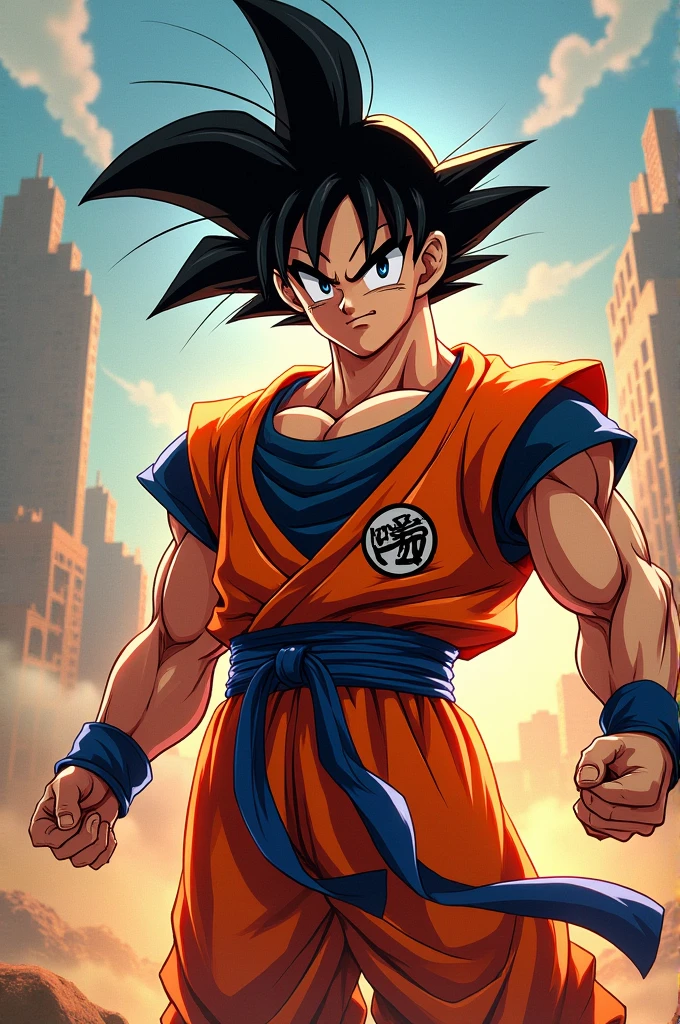 Goku character design