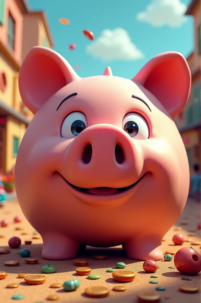 Mega piggy bank cover for YouTube