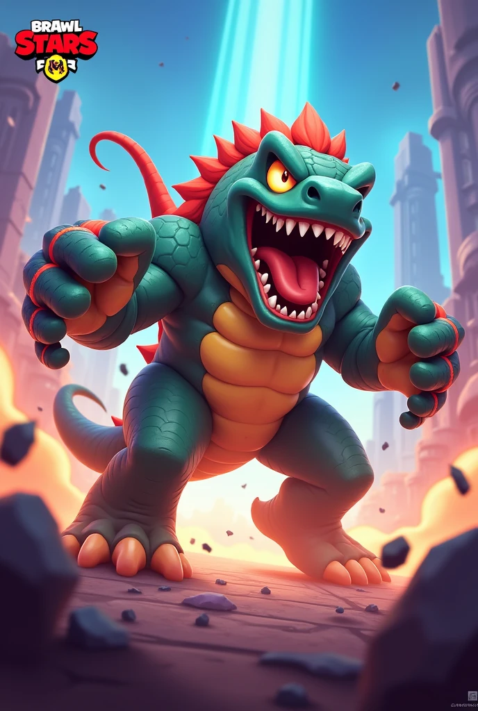 Brawl Stars Megahucha cover for YouTube 