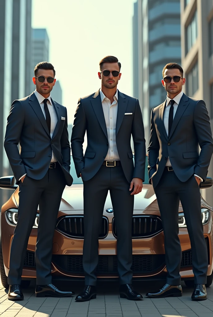 create image for men and background add bmw car