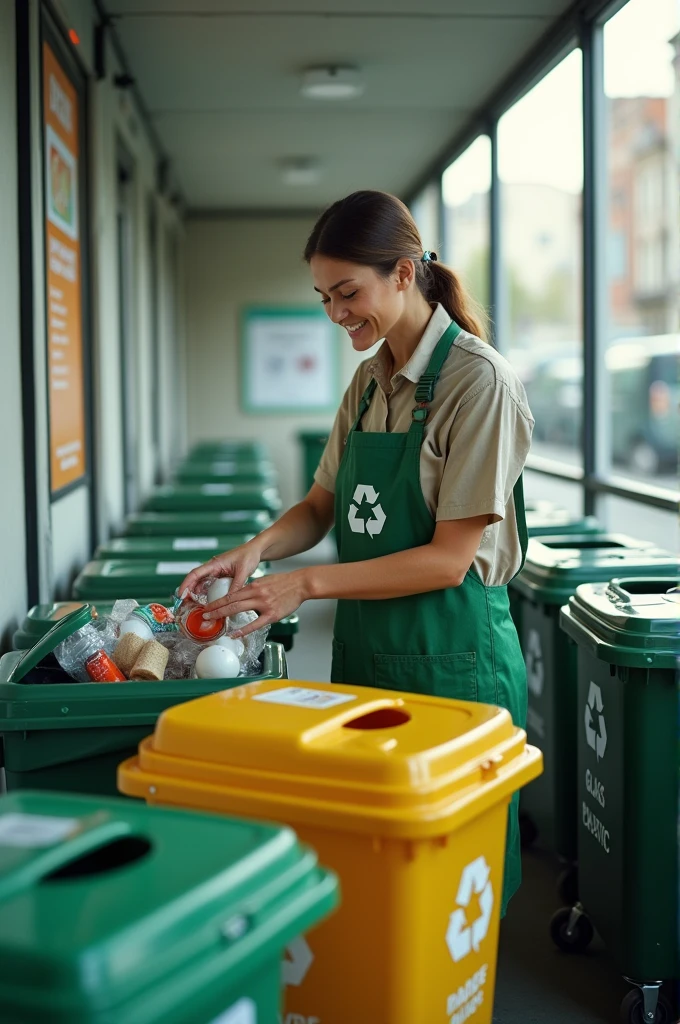 Image representing the conscious disposal of waste