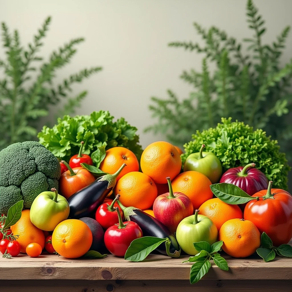 Fruits and vegetables