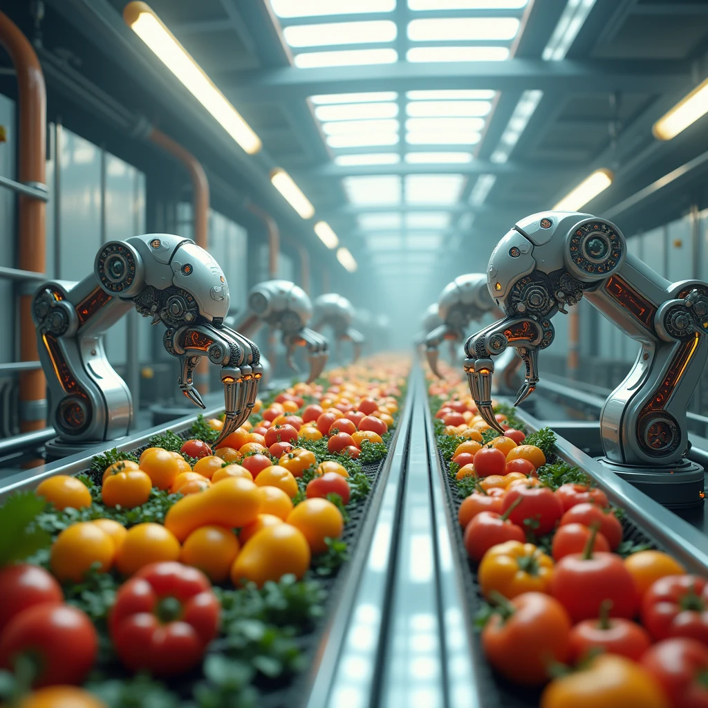 Fruits and vegetables machines