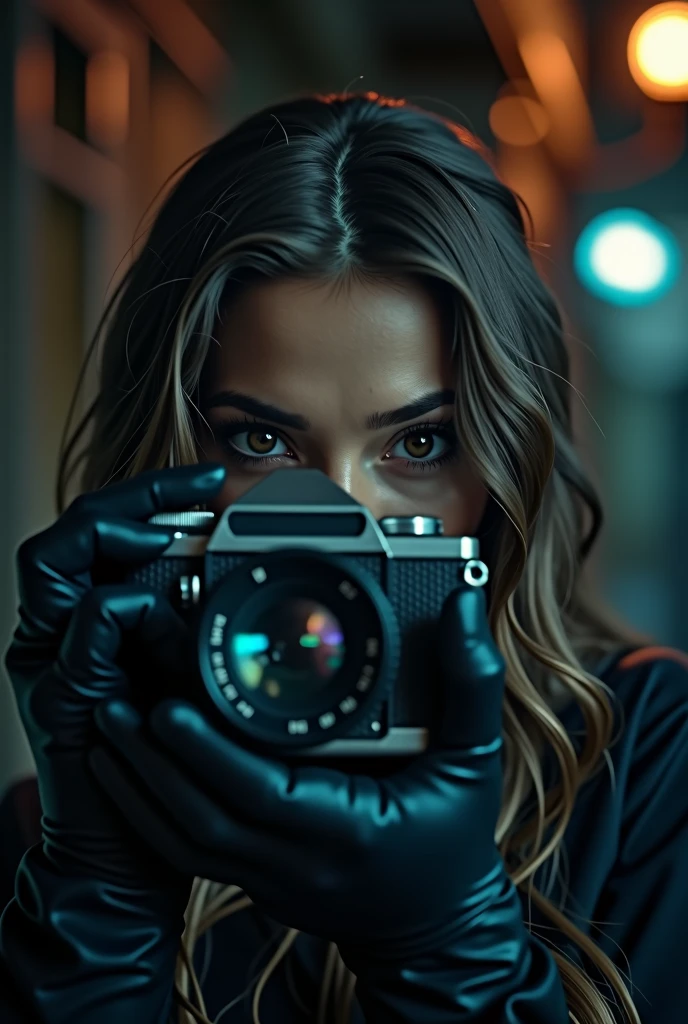 Cover of a camera for a book of romance and suspense genre