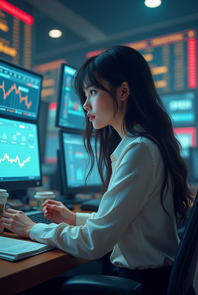rich investor baby girl stock market