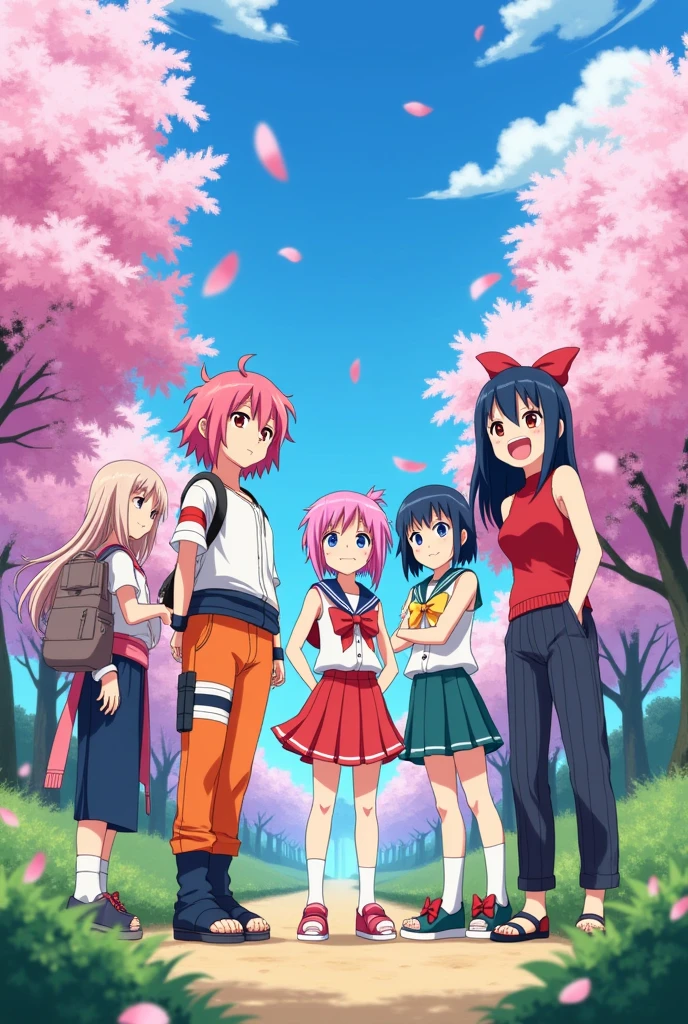 Sakura Haruno (Naruto), Anya Forger (Spy x Family), Chibiusa Tsukino (Sailor Moon), Misao Kusakabe (Lucky Star), And Ochako Uraraka (My Hero Academy).
