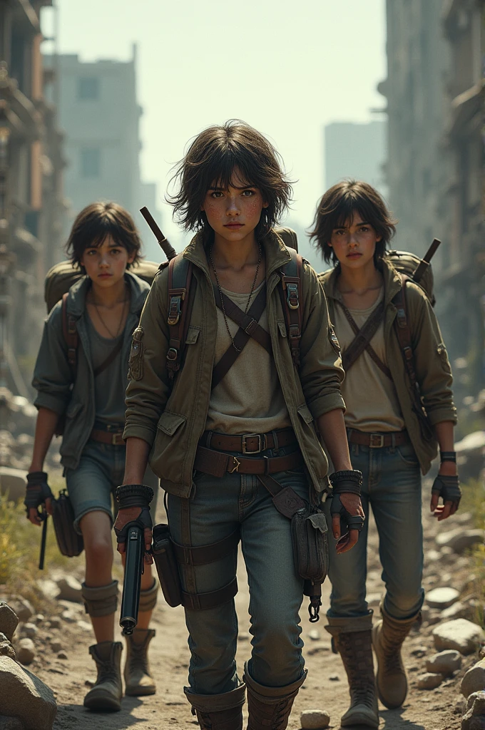 Four Experienced Teenage Survivors
