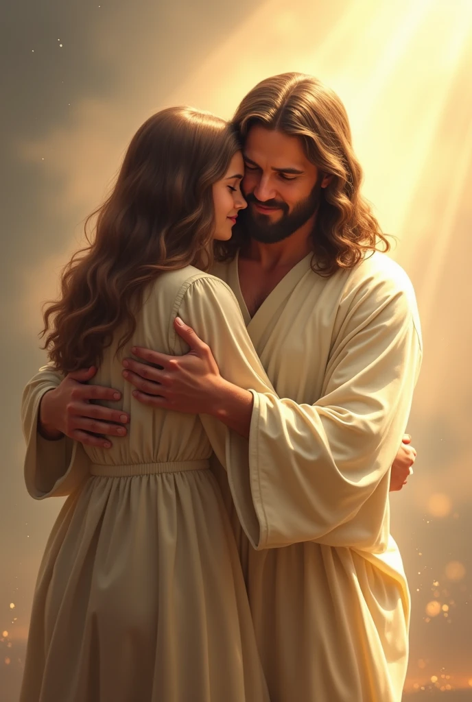 jesus hug
