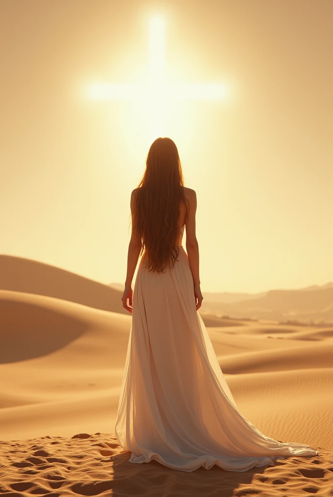Femme cheveux châtain de dos devant le désert
Dieu te bénis et te garde .il rayonne sur toi et t'accorde sa grâce .ton Dieu se tourne vers toi te donne la paix.