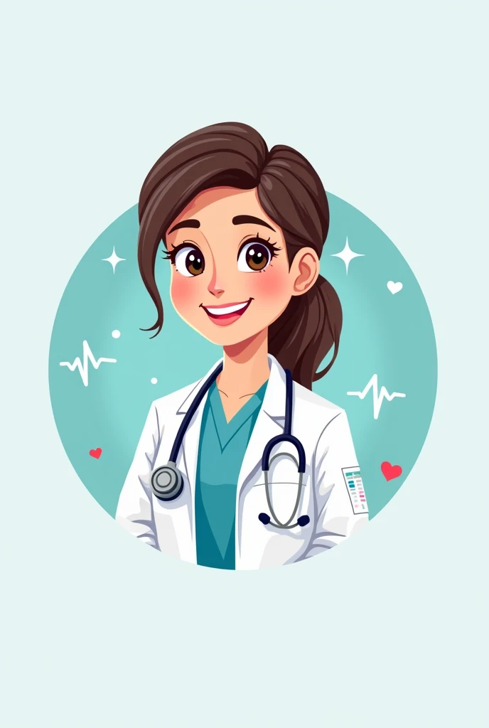 A doctor's logo that references the name “Lauany Jovial”