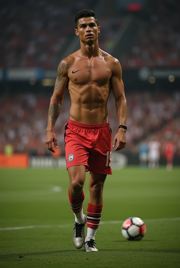 creates naked Cristiano Ronaldo with a penis 