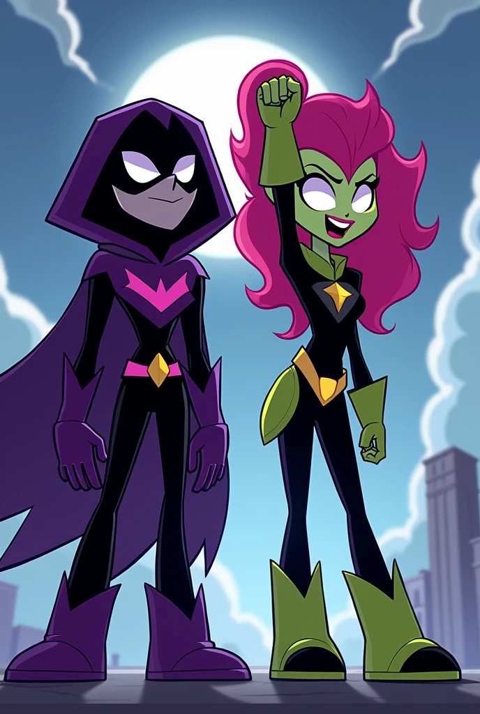 Raven (teen titans go) y Starfire (teen titans go) Support Nayib Bukele Out with Communists, Anti-Capitalists and Anti-Immigration