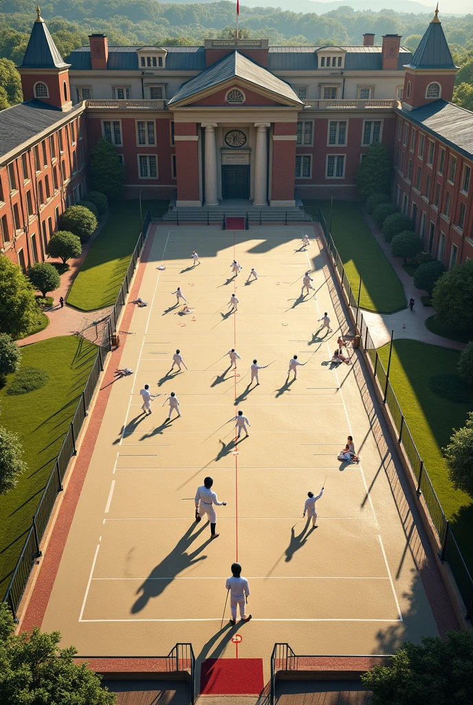 School Battle Field , for fencing and training