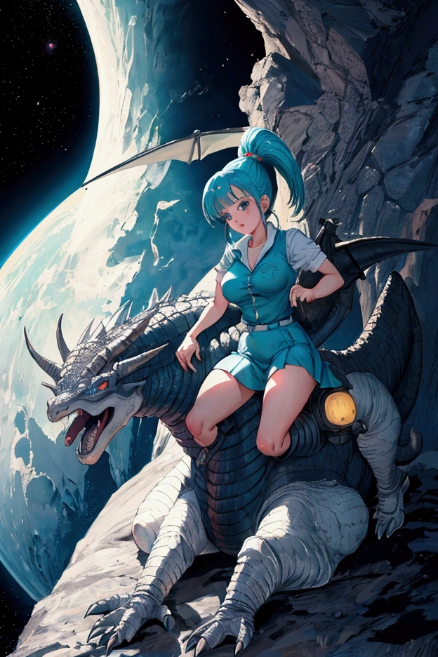 Bulma DESNUDA, (TOTALMENTE DESNUDA) ( cuerpo completo) ( TETAS GRANDES) (pussy juice) (pelo azul) (Dragon Ball)