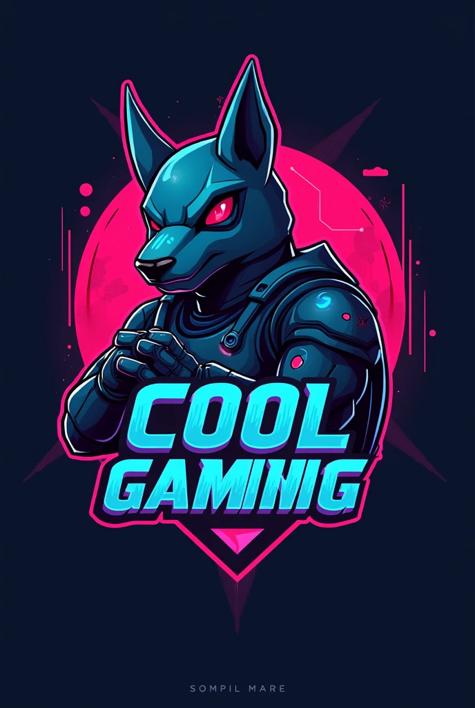 Create gaming logo for YouTube channel name Cool gaming 
