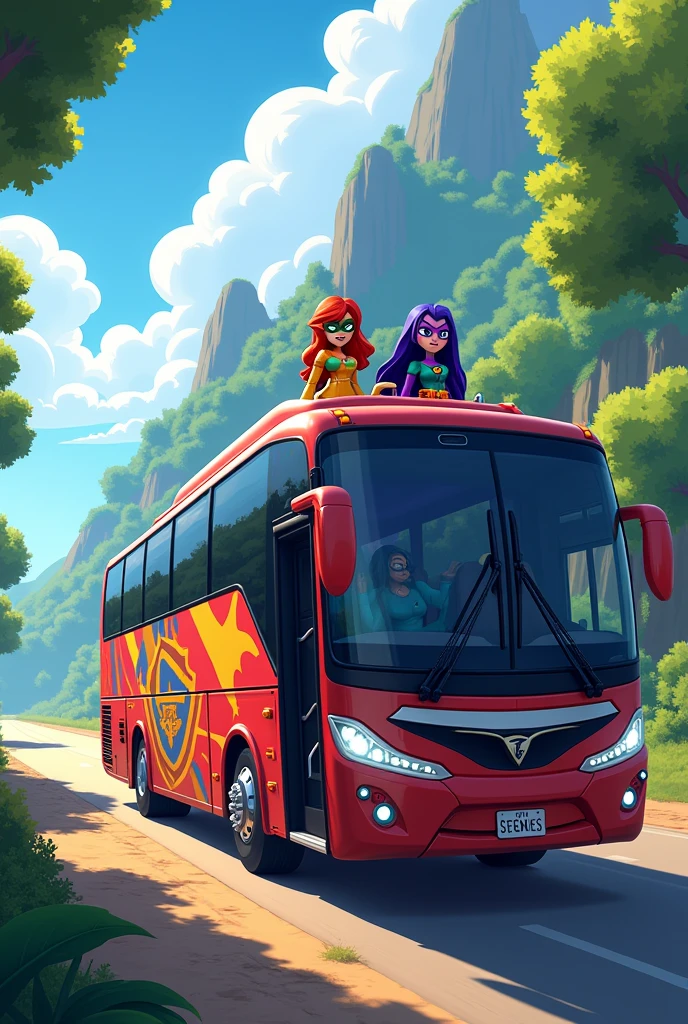starfire (Teen Titans Go!) y Raven (Teen Titans Go!) National Express (Peruvian company) I'm Going With Rimac RRR Marcopolo Paradiso DD G7 Service