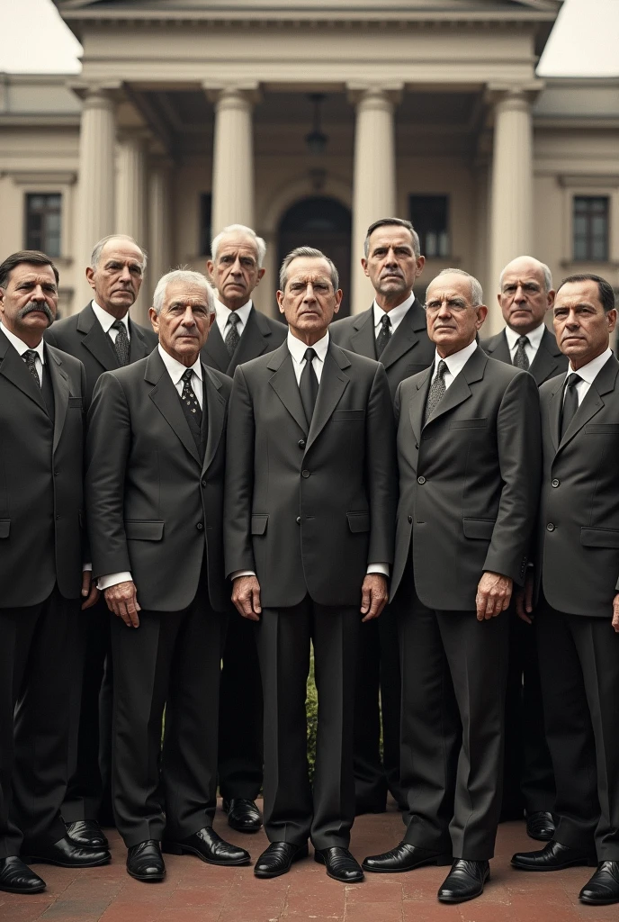 An image that represents the Colombian conservative party in its beginnings
