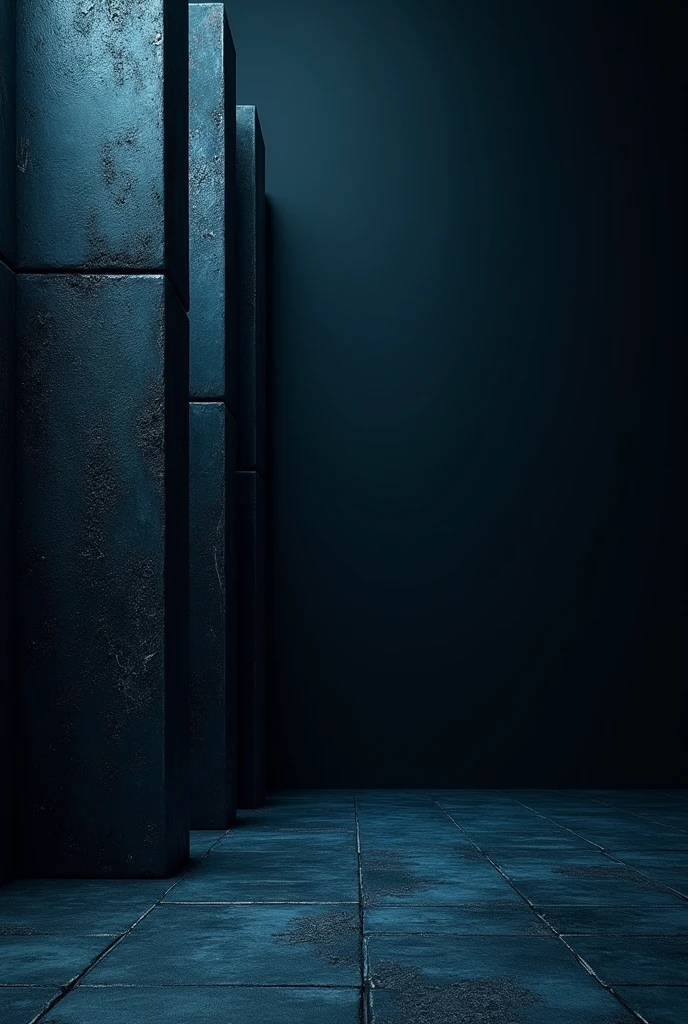 Background black texture, metal texture, dark blue, floor