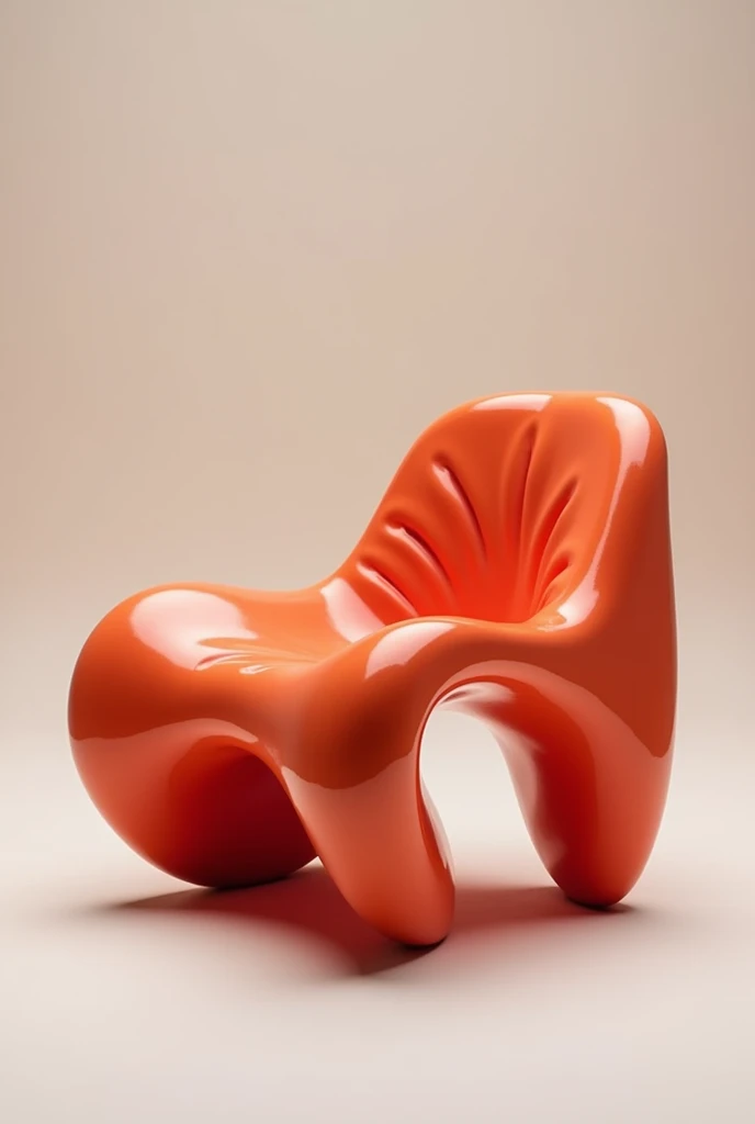 A chair inspired by the pitahaya fruit