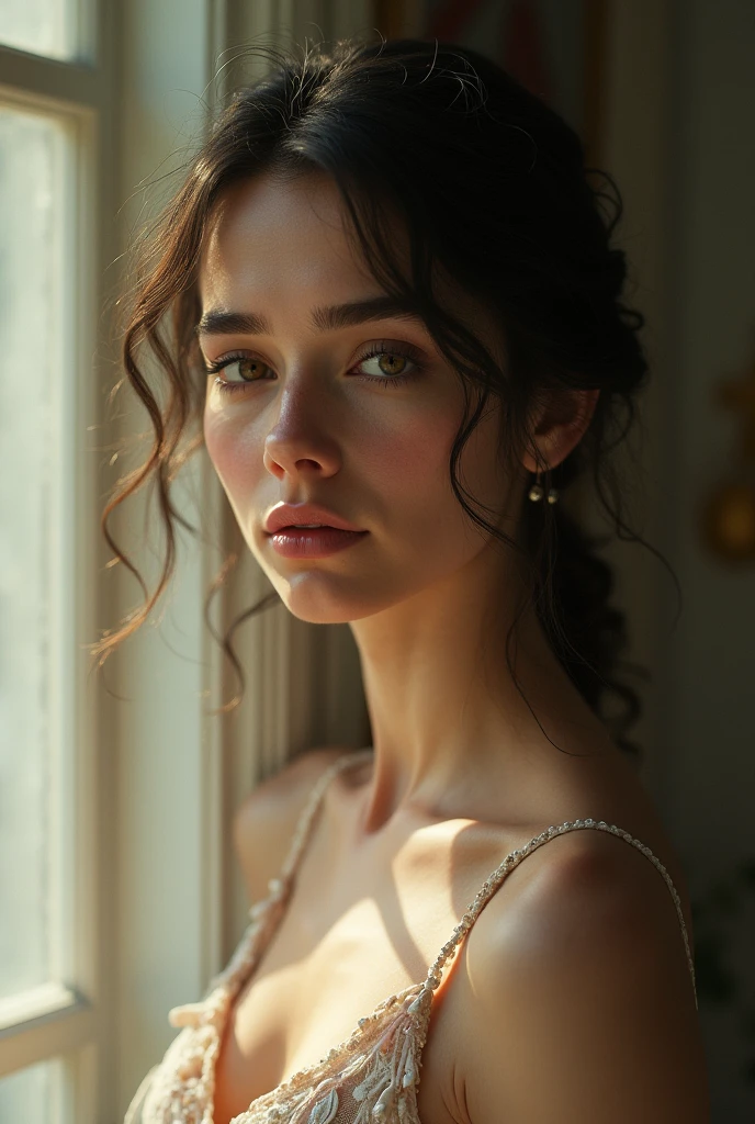 A woman