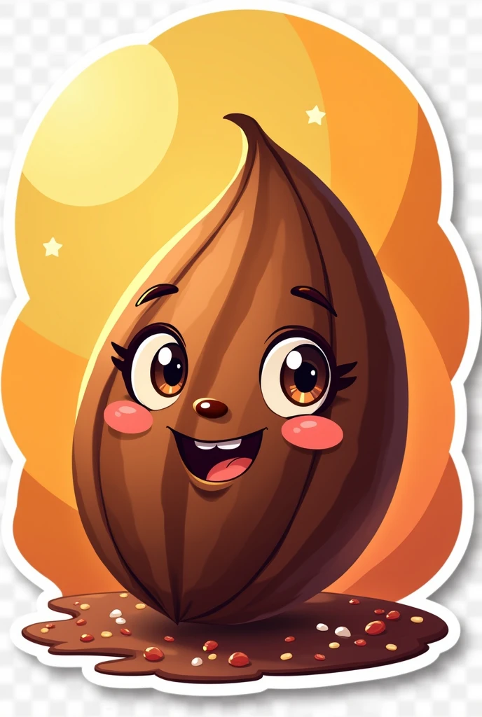 A sticker chocovibe
