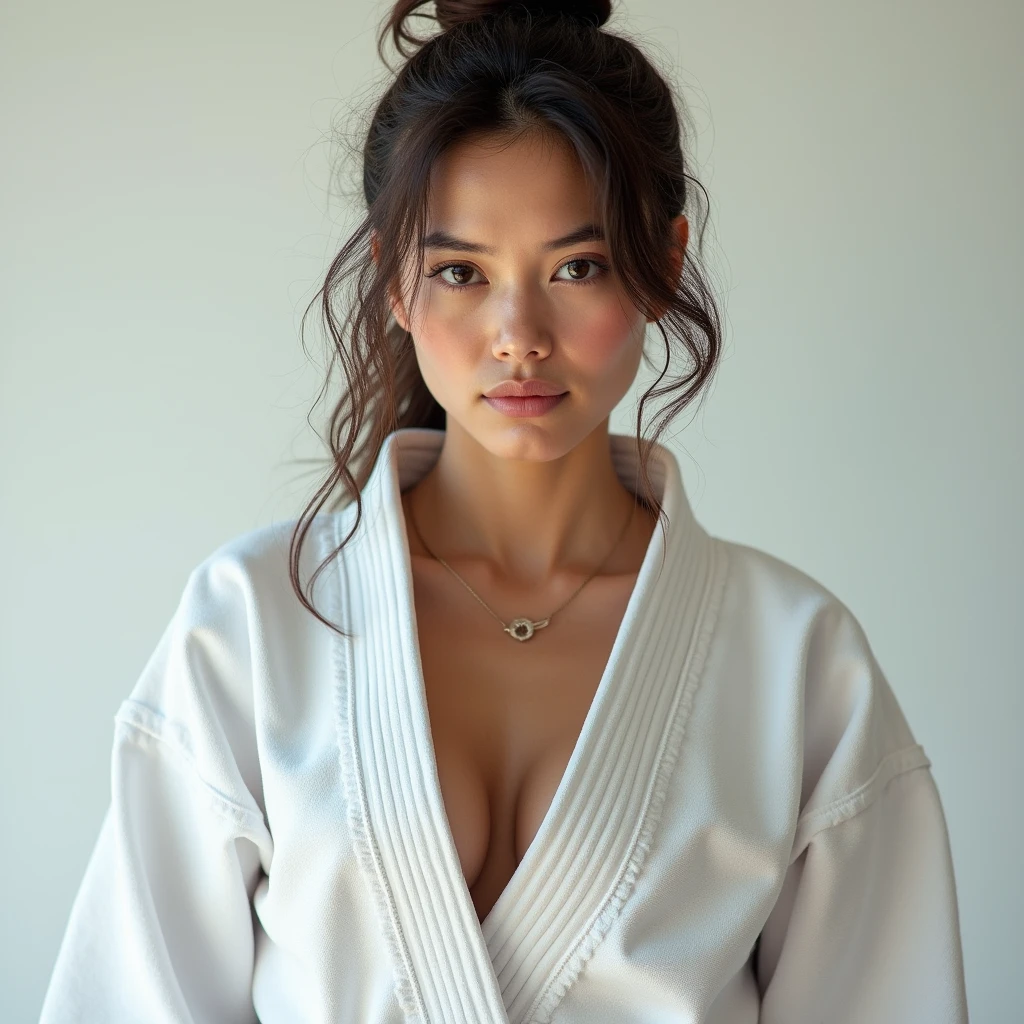 Sexy and cute judoka