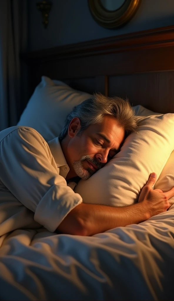 Each night, at bedtime, Roberto felt a strange warmth and peace with an old feather pillow .