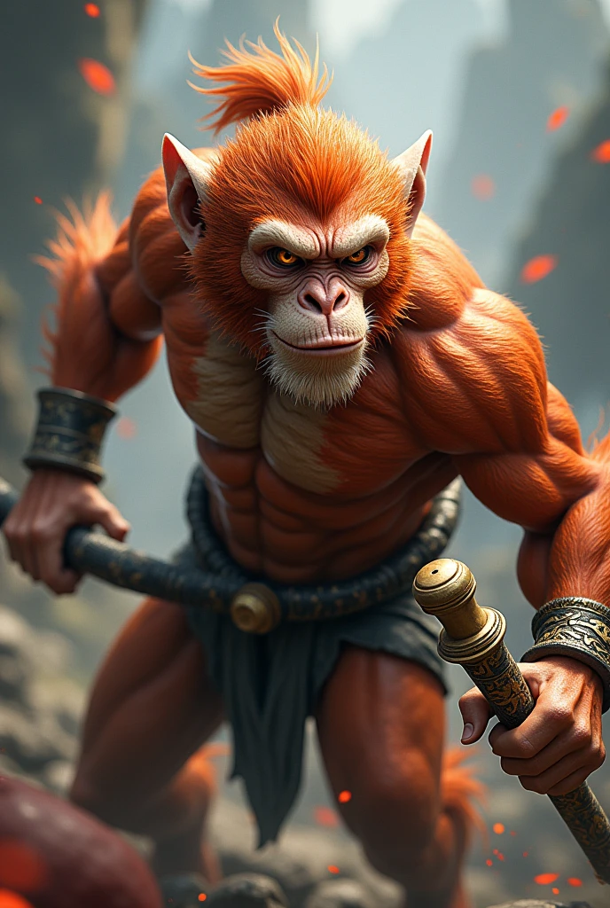 SUN WUKONG the myth of wukong pc 4k game play,capture camera on full body (angry)