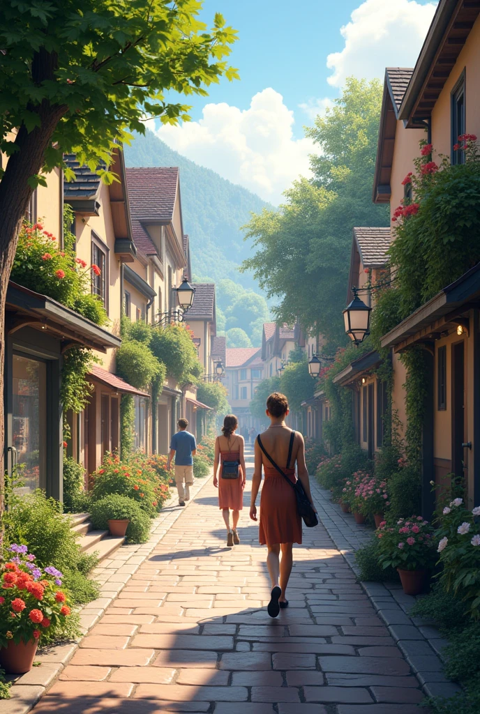 Streets with pretty paths