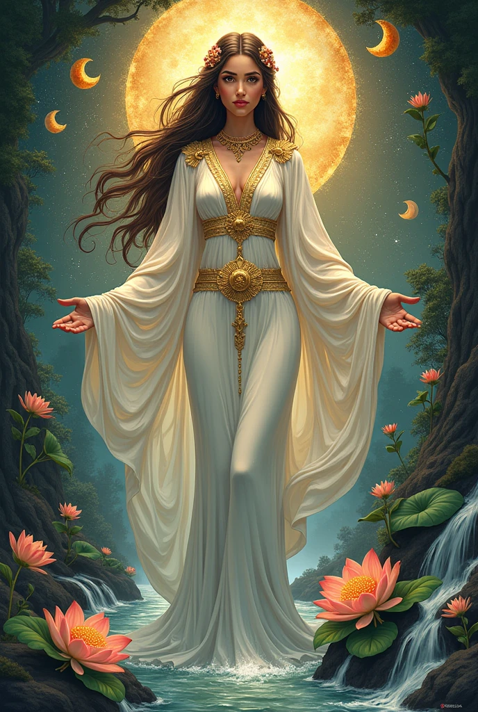 goddess anahita in 2d