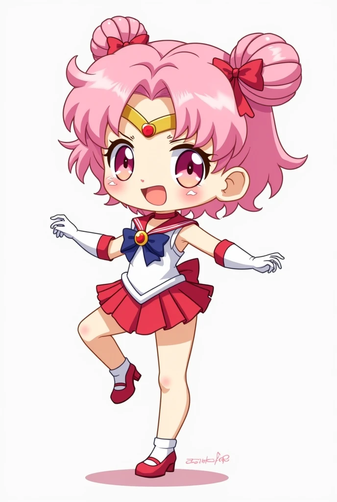 Full body view、Chibiusa、Sailor Moon(Chibiusa)、Full body view、Chibiusa、Sailor Moon(Chibiusa)、Spread your legs、 NUDE、smile、Raise one leg,very cute,muscle、big eye,tear、high kick,high quality, high heels,manko、、Spread your legs wide,One Girl