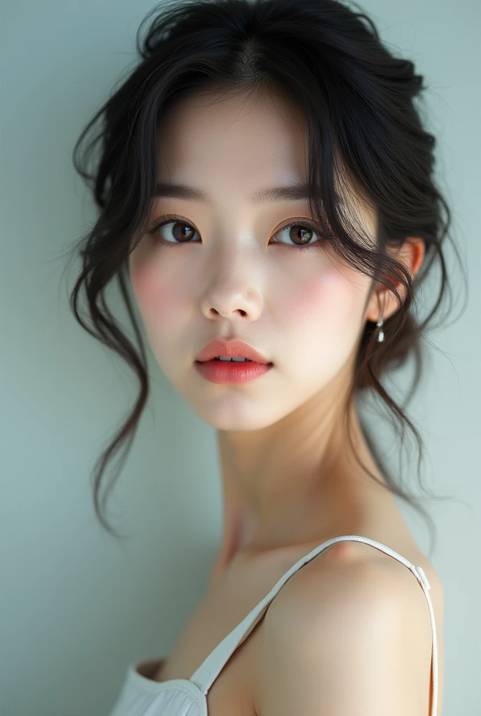 a Korean girl