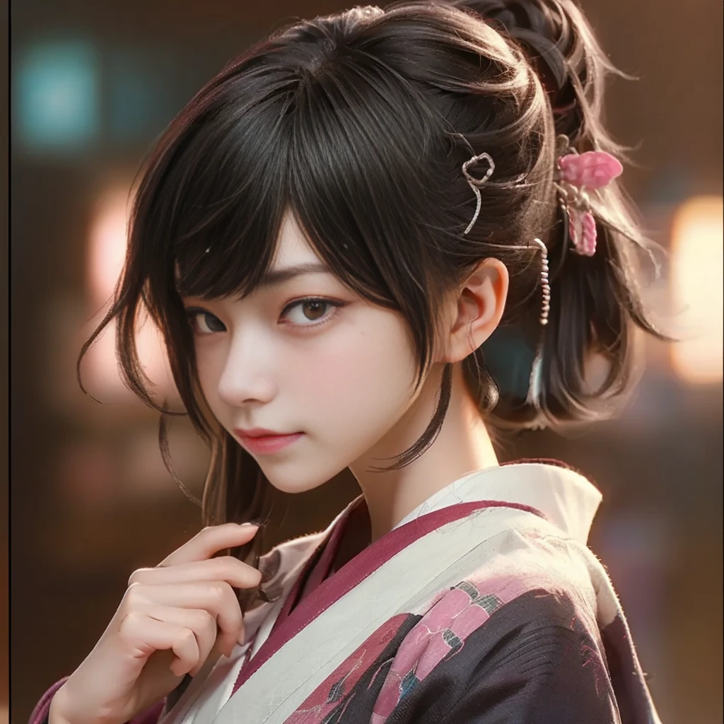 Close-up of a person touching a button on a screen, with your index finger, biting lips, , (wink), focus on facial details!!!!!!, Sex, cute kiss together, zerochan, far!!, gapmoe yandere, Download contents, 🚿🗝📝, Ahegao, by Hitoshi Homura, yandere