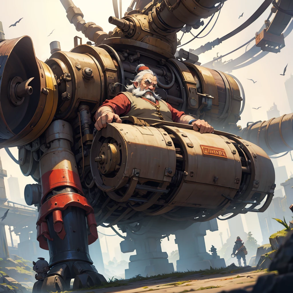 Old Mechanical Dwarf